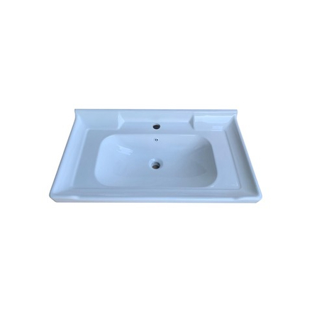 Раковина накладная SANITECO 9080E белый 810х470х190