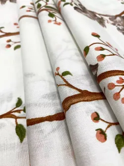 Наволочка комплект 2шт перкаль Сказка "Белки" 70x70 см на молнии