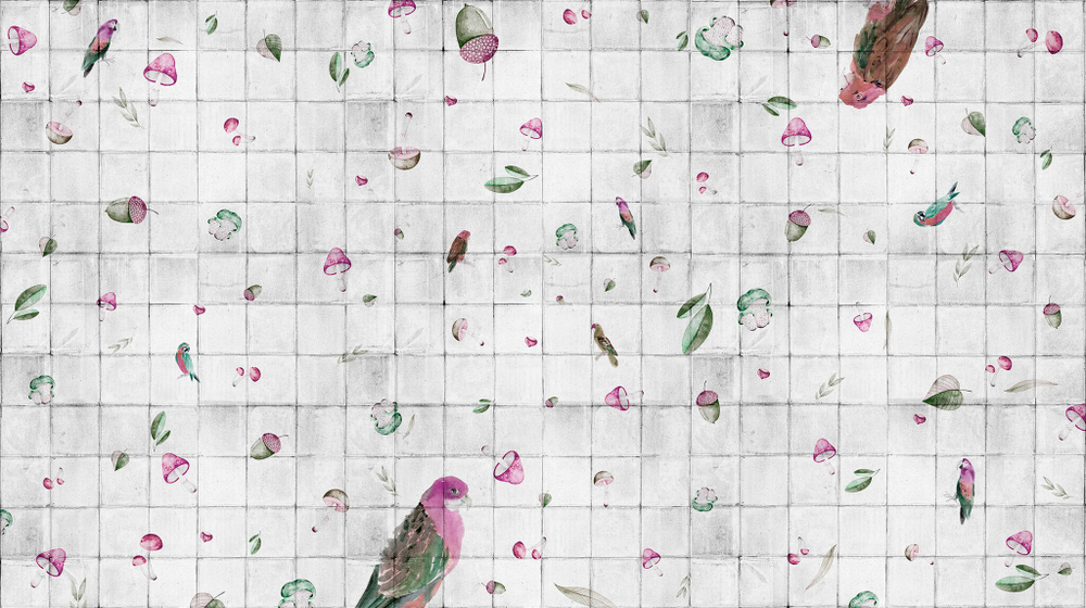 Обои с лабиринтным узором 19535