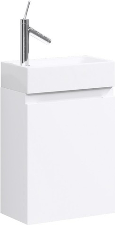 Леон-МР тумба под умывальник подвесная, цвет белый