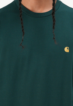 Carhartt WIP CHASE - Базовая футболка - Зелёный