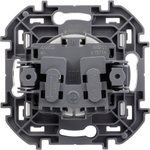 Розетка без заземления без шторок 16А 250В алюминий Inspiria Legrand