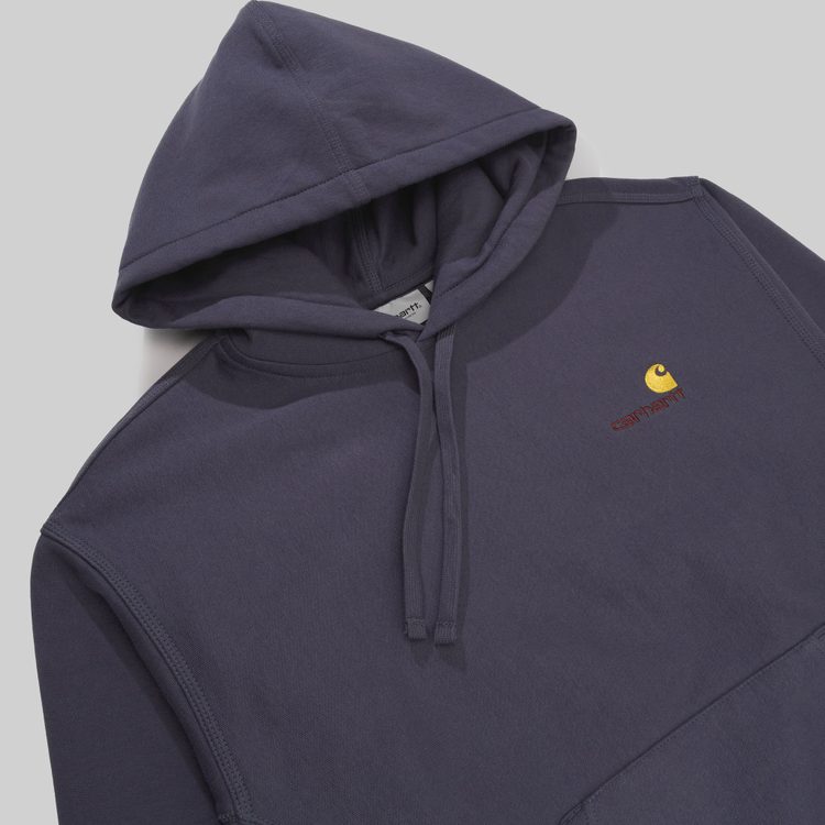 Толстовка мужская Carhartt WIP Hooded American Script артикул:I028279_zeus - купить в магазине Дайс