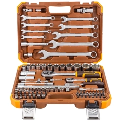 Набор инструментов 82пр.1/4'',1/2''(6гр.)(4-32мм) FORSTIME FT-4821-5