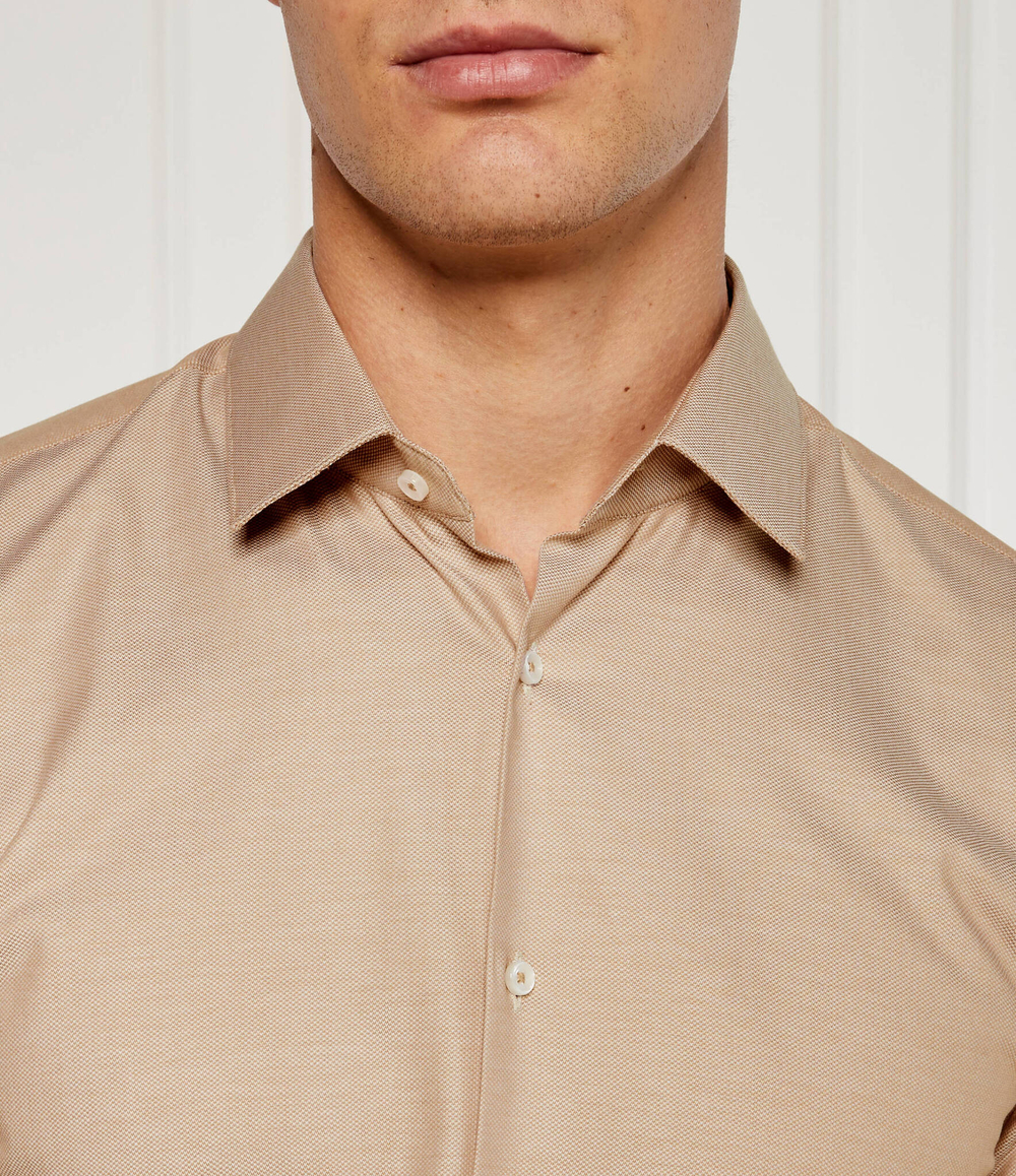 Рубашка BOSS BLACK - бежевый(50520548)