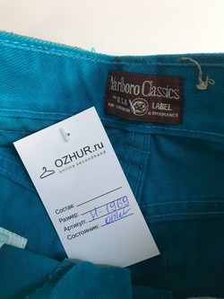 Джинсы Marlboro красивого оттенка, маркировка 23/26, визуально на 38/40 размер