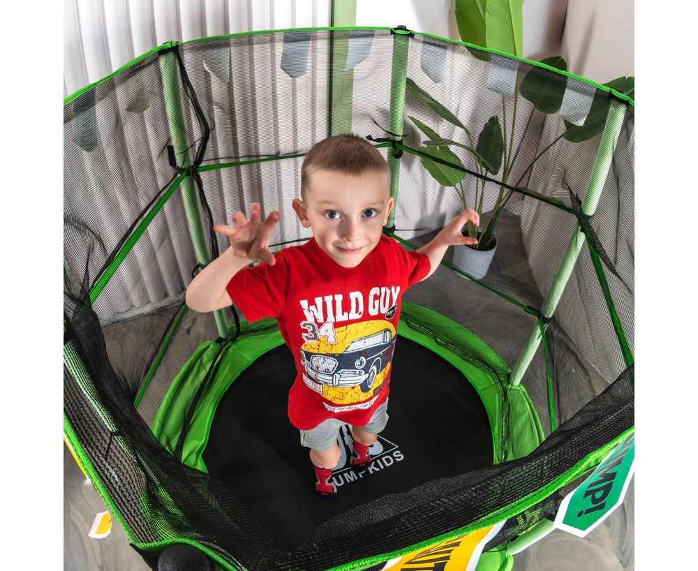 Батут DFC JUMP KIDS 55" зеленый