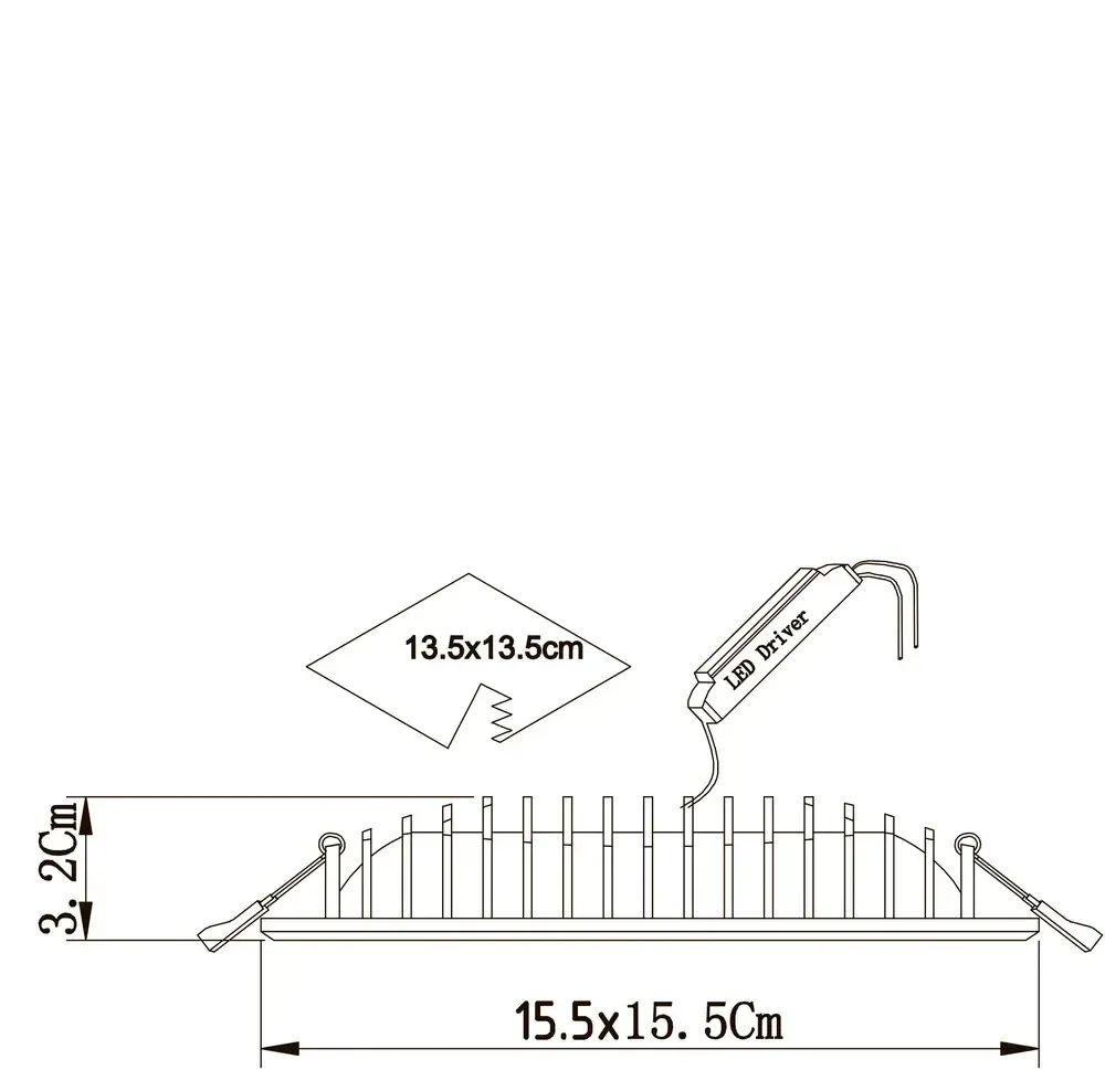 Точечный встраиваемый светильник Arte Lamp