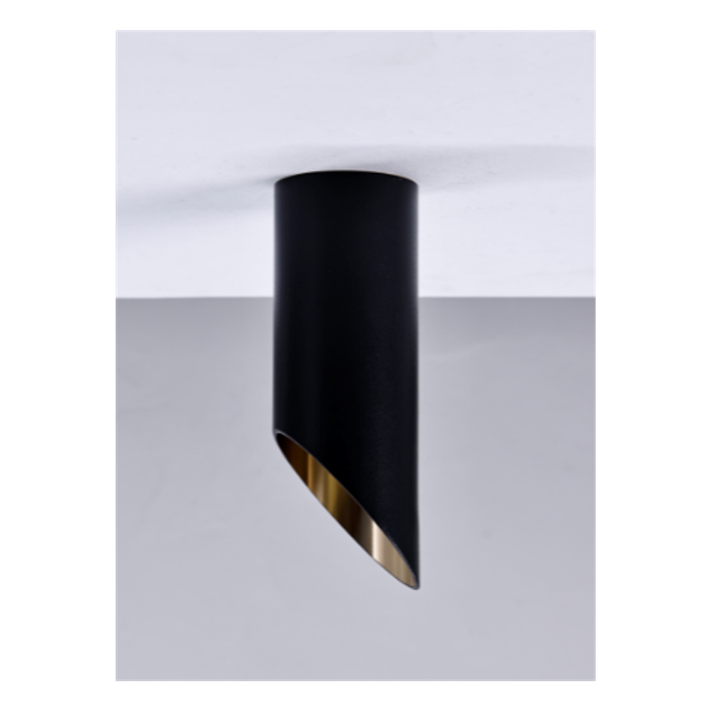 Светильник настенно-потолочный спот ЭРА OL26 BK MR16/GU10, черный