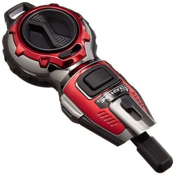 Отбивка строительная, чернильная Shinwa, 10м, автовозврат шнура, красный металлик