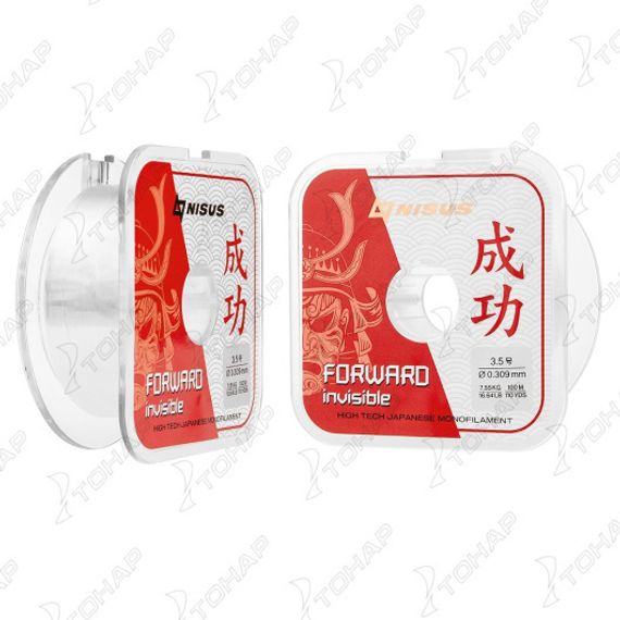 Леска FORWARD Invisible 0,309mm/100m Nylon (N-FI-0309-100) Nisus