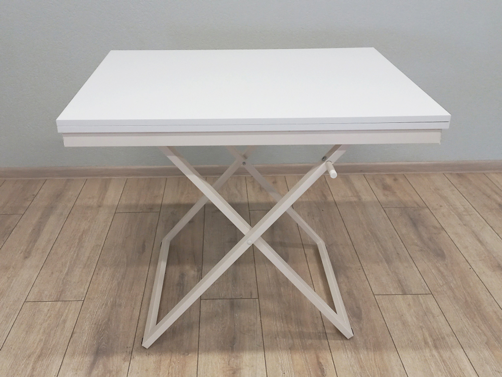 Стол-трансформер ГЗМИ Орфей 1, белый/белый