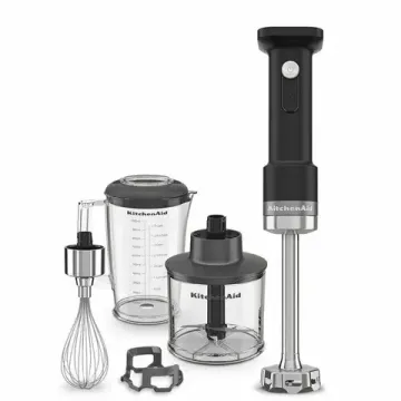Ручной блендер KitchenAid Go (5KHBRV75BM), черный