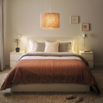 Подвесной светильник IKEA LERGRYN / HEMMA (ЛЕРГРЮН / ХЕММА), Бежевый / Белый, 7х47 см