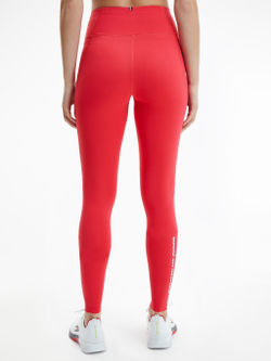 Леггинсы Tommy Hilfiger RW Split Graphic Legging - Pink