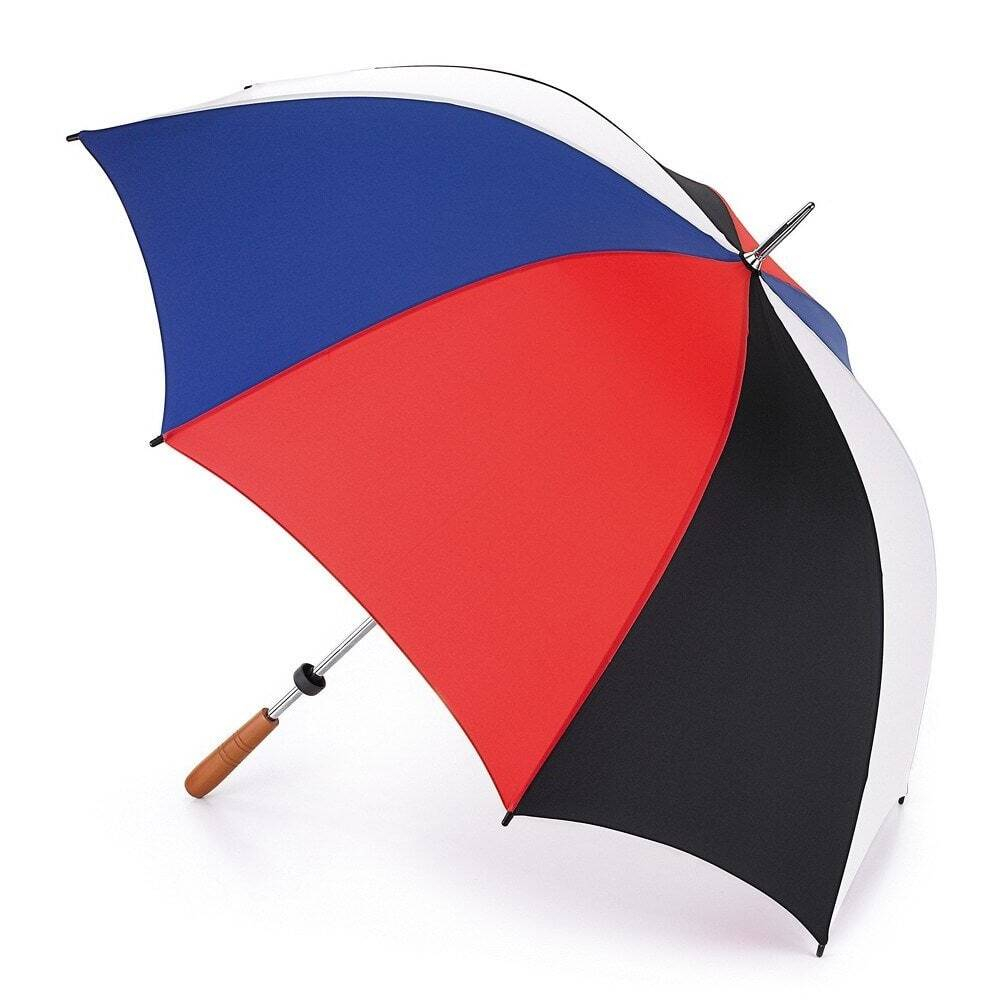 S652-1780 BlackRedNavyWhite (ЧерныйКрасныйСинийБелый) Зонт мужской гольфер Fulton Fulton
