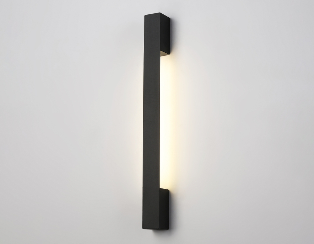 Светильник настенный FW4412 SBK черный песок LED 4200K 6W 450*40*35