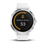 Часы для фитнеса Garmin vivoactive 3, серебристые, 010-01769-22