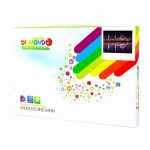 Алмазная мозаика Alingar, на подрамнике, с полным заполнением, (матов.), 20х30 см, 19 цветов, "Белая мечеть Абу-Даби"