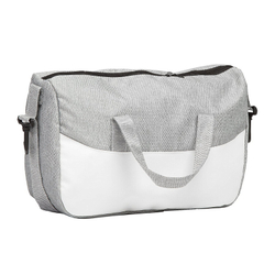 Детская коляска Indigo Impulse Eco 2 в 1 Ie03 белая кожа/серый