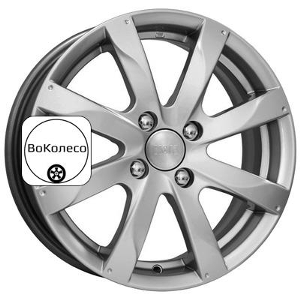 6x15/4x100 ET48 D60,1 Джемини (КС617) Дарк платинум K&K