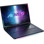 Ноутбук Gigabyte AORUS MASTER 16 AM6H Core Ultra 9 275HX, 32Gb, SSD1Tb, RTX5080 16Gb, 16" OLED QHD+ (2560x1600) Win11 Pro, black