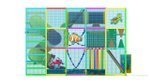 Детский игровой лабиринт «Акватория» 23,7 м2 (3,7*6,4*4,1 м)