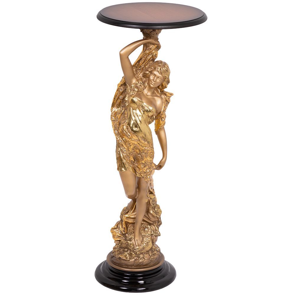 Подставка декоративная Изабель Бронза Орех