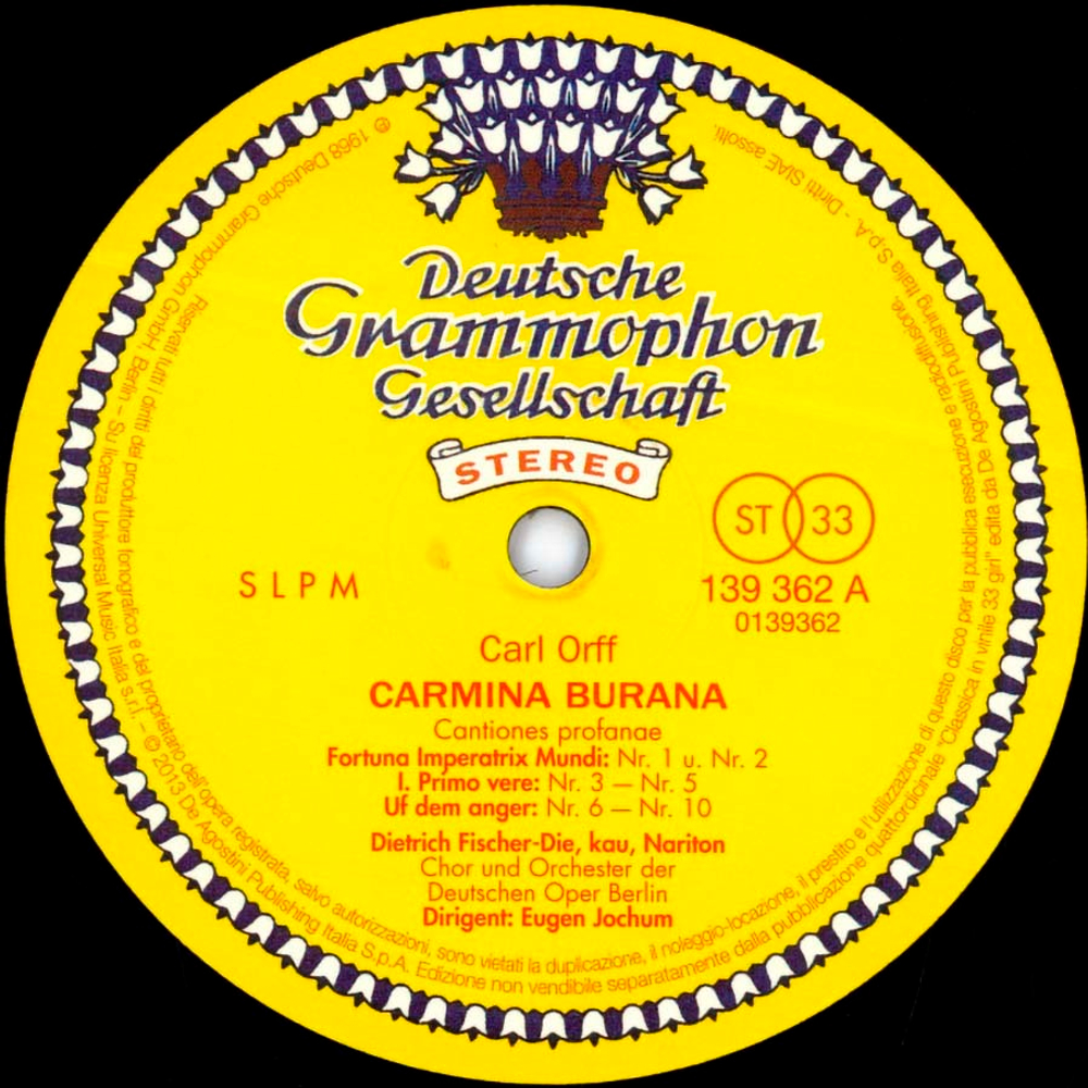 Carl Orff / Carmina Burana (LP)