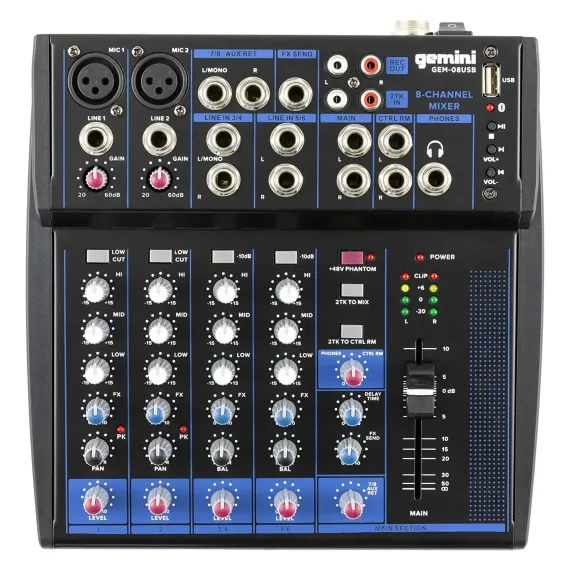 Gemini GEM-08USB