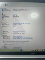 Ноутбук Tecno T15DA (4894947004940) 15.6"/AMD Ryzen 5 5560U/RAM 16GB/SSD 512GB/AMD Radeon Graphics/1920*1080/IPS/DOS/Подсветка кл-ры: LED/Серый космос. Состояние: A1