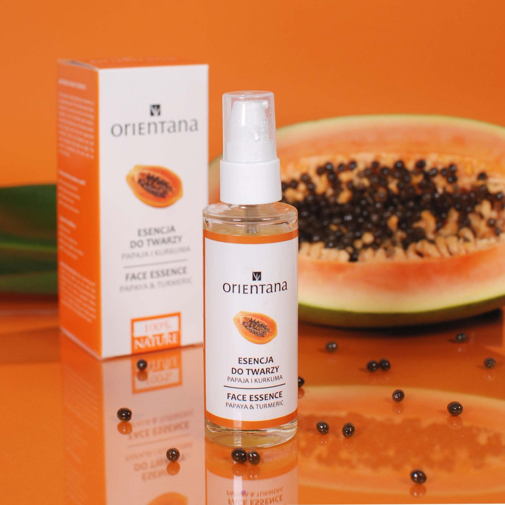 Orientana Papaya & Turmeric Face Essence - суть лица /   50  ml  / GTIN 5906395235100