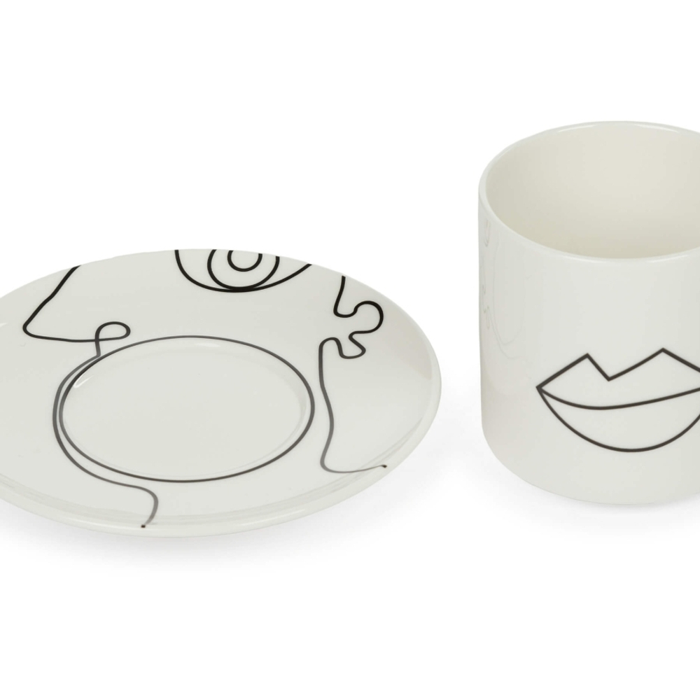 Чайная пара Mouth Cup