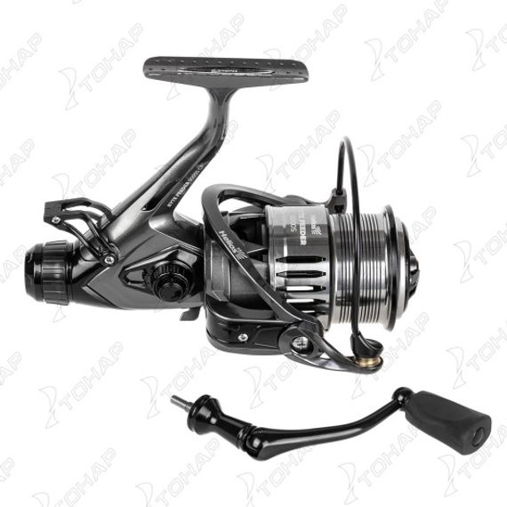 Катушка Byte feeder 5000S CP 4+1 подшип + зап шпуля (HS-BF-5000S-S) Helios