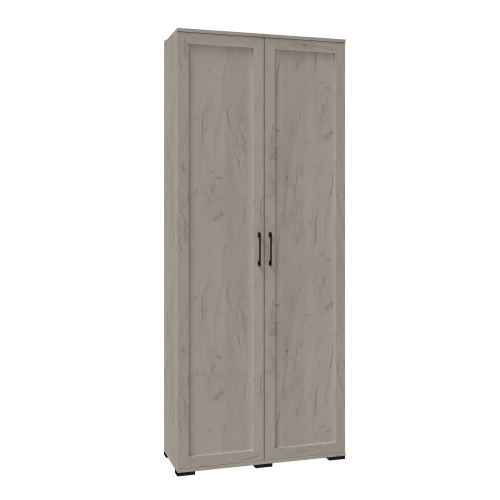 Гостиная София Шкаф комбинированный СШ-1 дуб крафт белый