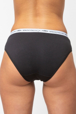 Женские трусы-слипы с узкой резинкой (Размер: S) (Цвет: ярко-розовый)