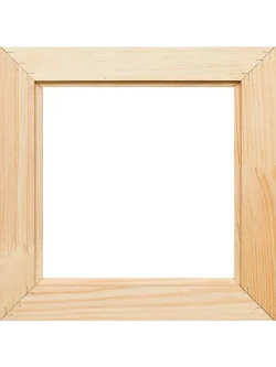 Деревянная рама 35x35 для картин на подрамнике сеч. 40x18
