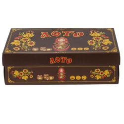 GAEM Игра настольная "Лото", L24 W13 H8 см