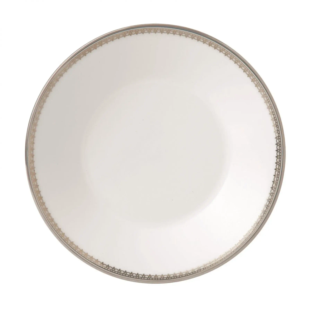 Wedgwood Блюдце для чайной чашки Vera Wang Lace Platinum 14,5 см