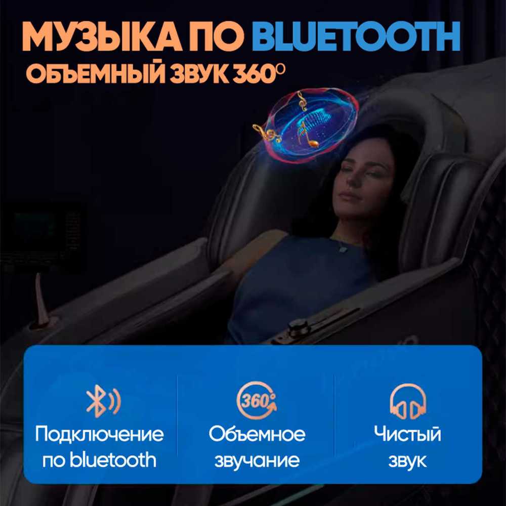 Массажное кресло RelaxMaster TheraLux MG, 4D