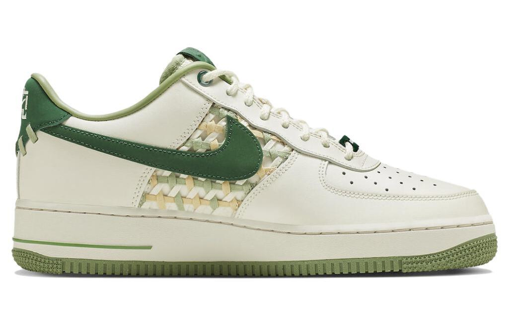 Кроссовки Nike Air Force 1 Low "Light Bone And Gorge Green"