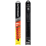 Щетка стеклоочистителя Autovirazh, AV-255, бескаркасная, мультиадаптер, 48 см/19", AV-001917