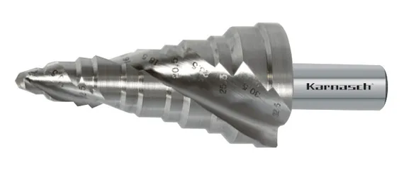 Ступенчатое сверло Ø 7-32,5, Karnasch, арт. 20.1471U