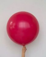 S шар гигант 24"/60 см пастель (014) ягодный малиновый (БГ-90)