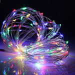 Гирлянда нить на проволоке LED Copper Lamps 500L-50м. RGB