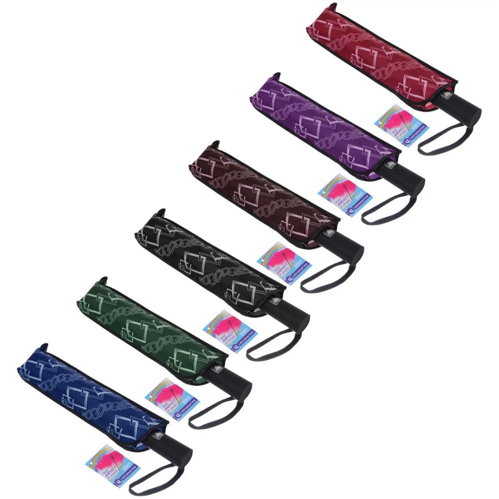 Зонт женский полуавтомат «Мэлано», микс 6 цветов, 8 спиц, d-100см, длина в слож. виде 30см