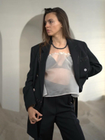 Баска-фартук/топ молочный