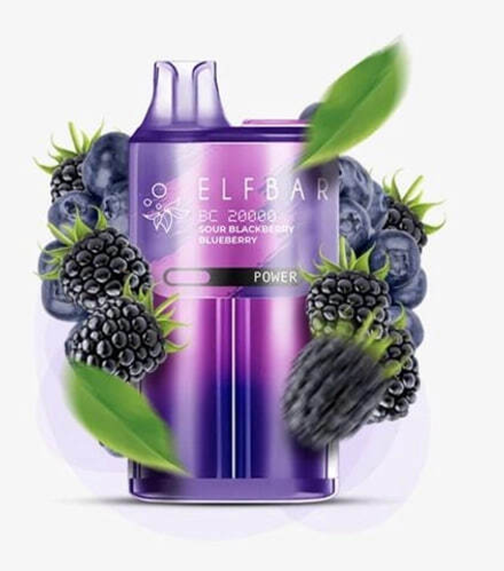 ELF BAR BC20000 - Sour Blackberry Blueberry (5% nic)