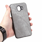 Чехол текстильный для Samsung Galaxy J4 (2018), 010817 Джинсовый