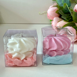 Свеча зефирка клубничная